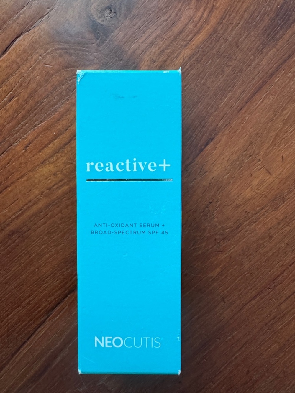 NWT Neocutis Reactive+ AntiOxidant Serum with Broad Spectrum SPF 45 NWT